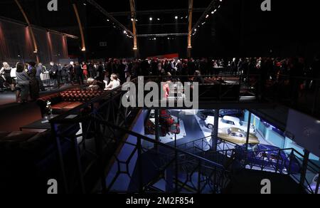 L'illustration montre l'après-partie de la troisième édition de la soirée de gala du joueur professionnel de football de l'année 2018, le lundi 14 mai 2018, à Bruxelles. BELGA PHOTO THIERRY ROGE Banque D'Images