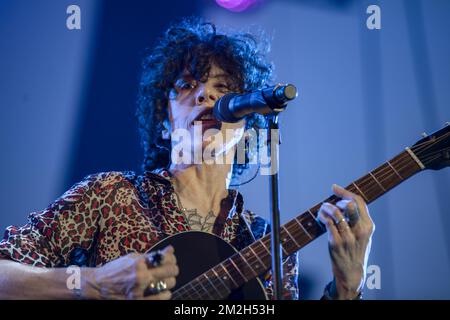 LP (Laura Pergolizzi ) en concert au Festival de Jazz de Nice. | LP (Laura Pergolizzi ) en concert au Nice Jazz Festival. 21/07/2018 Banque D'Images