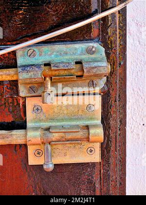 Ferme-porte | Fermette par verrou 25/08/2018 Banque D'Images