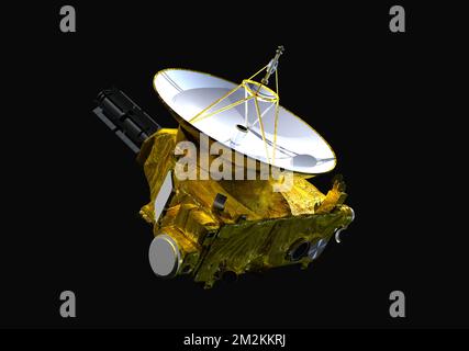 Nouvelle sonde Horizons. 3D illustration. Éléments de cette image fournis par la NASA. Banque D'Images