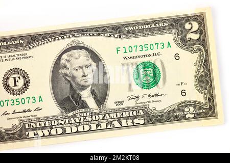 Billet de banque aux États-Unis Banque D'Images