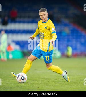 Oldham, Lancashire, Angleterre 11th décembre 2022, Kieron Evans de Torquay, lors du club de football Athletic V Tortey United football Club à Boundary Park, dans la Ligue nationale (Credit image: ©Cody Froggatt) Banque D'Images