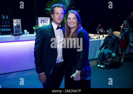 Belgian sailor Evi Van Acker pictured during and Belgian sailor Evi Van Acker pictured during the gala evening for the sport women and men of the year 2018 awards, Saturday 22 December 2018, in Brussels. BELGA PHOTO LAURIE DIEFFEMBACQ-JASPER JACOBS-GREGORY VAN GANSEN-PHILIPPE CROCHET Banque D'Images