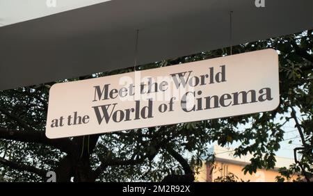 Complexe de Nandan pendant le Festival international du film de Kolkata (KIFF). Nandan, Département de l'information et des affaires culturelles, Gouvernement de l'Ouest B. Banque D'Images