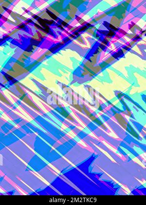 Arrière-plan bleu art résumé motif d'illustration vertical Banque D'Images