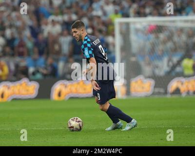 12/13/2022, Lusail iconic Stadium, Doha, QAT, coupe du monde FIFA 2022, demi-finales, Argentine contre Croatie, dans la photo l'avant de Croatie Andrej Kramaric Banque D'Images