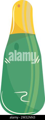 Isolated wine bottle sketch icon Vector Illustration de Vecteur