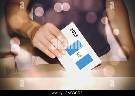 Paraguay concept de vote politique Banque D'Images