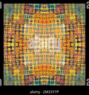Abstrait tons de la terre Art de couleur Banque D'Images
