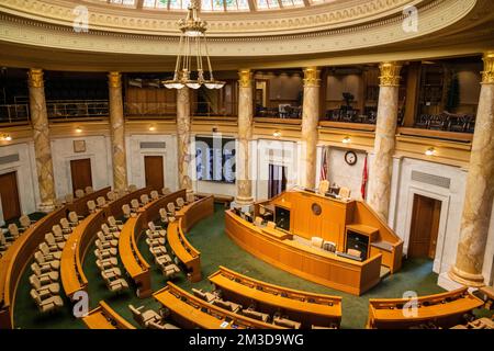 Little Rock, AR, Etats-Unis - 9 septembre 2022: La Chambre du Représentant Banque D'Images