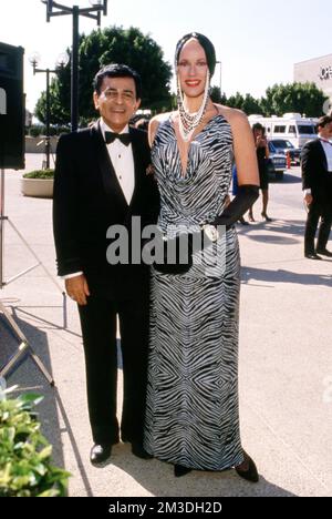 Casey Kasem et Jean Kasem Circa années 1980 crédit : Ralph Dominguez/MediaPunch Banque D'Images