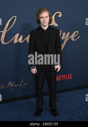 Los Angeles, États-Unis. 14th décembre 2022. Fred Hechinger à la première de 'The Pale Blue Eye' au DGA Theatre. Crédit photo : Paul Smith/Alamy Live News Banque D'Images