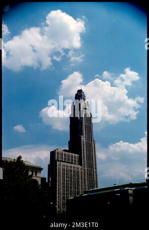 Leveque Tower, Columbus, Ohio, gratte-ciel. Collection Edmund L. Mitchell Banque D'Images