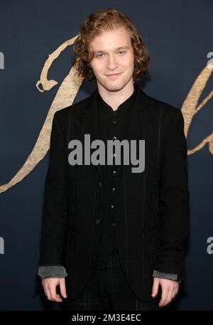 Fred Hechinger, à la première « l'œil bleu pâle » de Los Angeles au DGA Theatre de Los Angeles, Californie, États-Unis sur 14 décembre 2022. Photo de Fati Sadou/ABACAPRESS.COM Banque D'Images