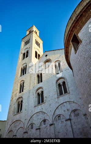 Pouilles Italie. Bari. La cathédrale Saint-Sabinus Banque D'Images