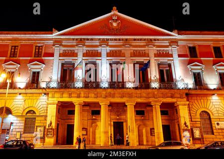 Pouilles Italie. Bari. Teatro Comunale Piccinni Banque D'Images