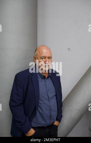 Portrait d'Andrei (Iourievitch) Kourkov (Kurkov) (Andrew Kurkow) (Andrej) (Andrey Yuryevitch) 21/10/2022 ©Basso Cannarsa/opale.photo Banque D'Images