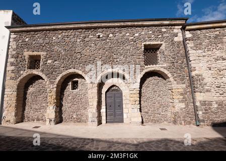 L'église Santa Maria Delle Grazie à Castelsardo, Sardaigne Banque D'Images