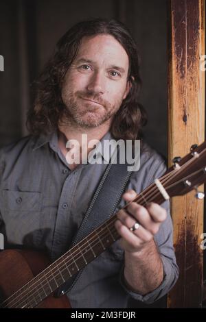 Chuck Ragan, The Thekla, Bristol. 28 mai 2014 Banque D'Images