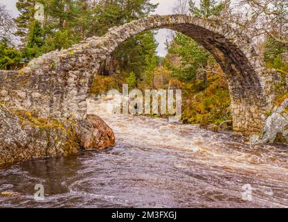 Pont historique Old Pack Horse Banque D'Images