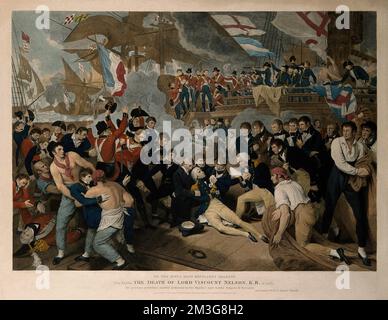 Amiral Horatio Lord Nelson Banque D'Images