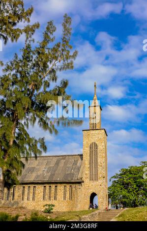 Ancienne église à fort Dauphin, Tolagnaro, sud de Madagascar Banque D'Images