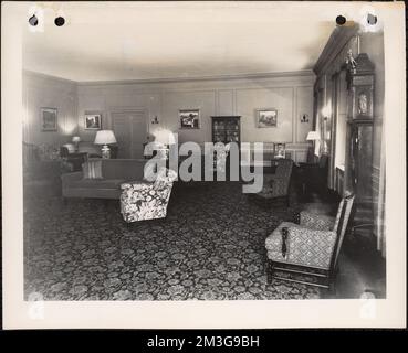 Masse Exposition du projet d'art WPA, Association chrétienne des jeunes femmes, 22 avril-4 mai 1940 , expositions d'art. Collection de photographies du Massachusetts WPA Federal Art Project Banque D'Images