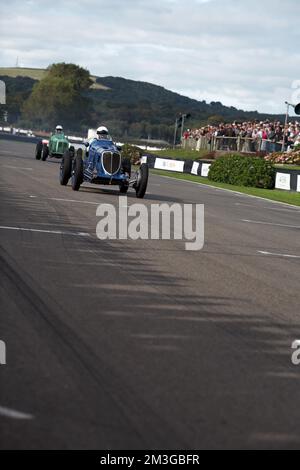 GOODWOOD, WEST SUSSEX/UK - Vintage Racing at Goodwood at Goodwood . Banque D'Images
