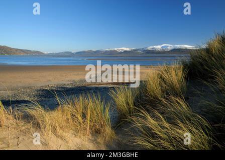 L'estuaire de Dovey/Dyfi de Ynyslas Banque D'Images