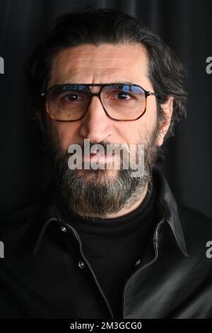 Stockholm Suède, 15 décembre 2022 l'acteur suédois-libanais Fares Fares Fares a été nommé « Guldbaggen » pour le meilleur acteur de soutien pour son rôle dans le film « Boy from Heaven ». Photographié à Stockholm 15 décembre 2022.photo: Fredrik Sandberg / TT / Kod 10080 Banque D'Images