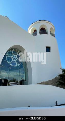 Le MOXI alias le Wolf Museum of exploration + innovation à Santa Barbara, Californie, Etats-Unis Banque D'Images