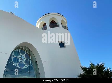 Le MOXI alias le Wolf Museum of exploration + innovation à Santa Barbara, Californie, Etats-Unis Banque D'Images