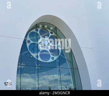 Le MOXI alias le Wolf Museum of exploration + innovation à Santa Barbara, Californie, Etats-Unis Banque D'Images