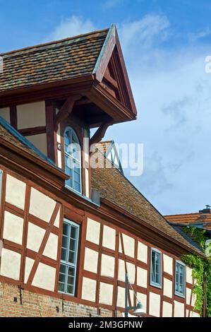 Ueckermuende Mecklembourg-Poméranie occidentale Comté Poméranie occidentale Greifswald Kulturspeicher dans der Bergstrasse Allemagne Europe Banque D'Images