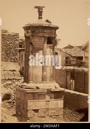 Monument du Lysicrit , sites archéologiques, monuments et monuments commémoratifs. Collection Nicholas Catsimpolas Banque D'Images