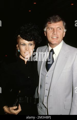 Barbara Eden et son mari Charles Fegert Circa années 80 crédit: Ralph Dominguez/MediaPunch Banque D'Images