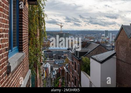 vue de la vieille ville à un nouveau chantier de construction dans le centre Banque D'Images
