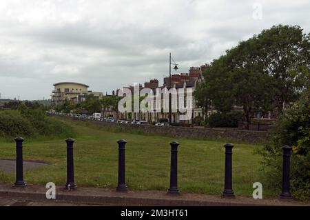 Windsor Esplanade et appartements lacuna, baie de Cardiff. 2022 Banque D'Images