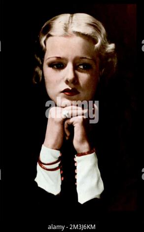 JOAN BENNETT (1910-1990) actrice américaine de scène et de cinéma en 1932 Banque D'Images