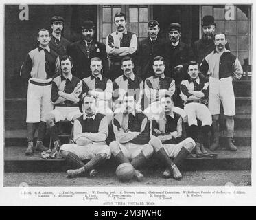 Aston Villa F. C en 1894 Banque D'Images