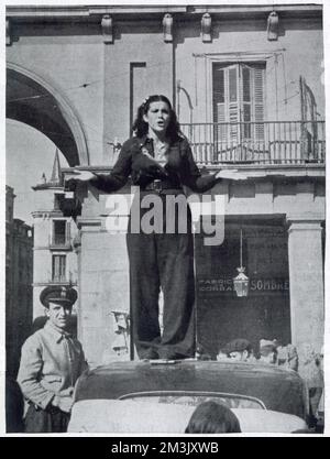 Campagne de recrutement républicain, Madrid ; Guerre civile espagnole Banque D'Images