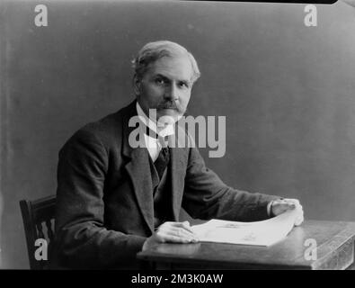 (James) Ramsay MacDonald (1866 - 1937), homme d'État écossais travailliste. Après l'élection générale de 1924, MacDonald a été le premier député travailliste à devenir premier ministre britannique. Banque D'Images