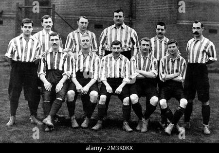 Sheffield United Football Team, 1902. Banque D'Images