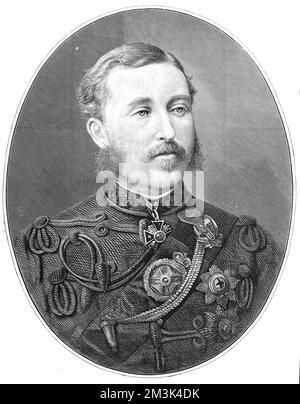 Le prince Arthur, duc de Connaught Banque D'Images