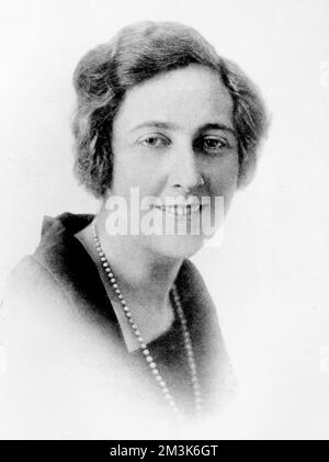 Agatha Christie (1890 - 1976), romancier et dramaturge anglais. Date: 1923 Banque D'Images