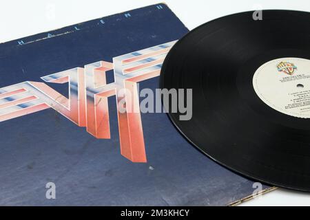 Hard Rock, Heavy Metal et glam Metal band, Van Halen album de musique sur vinyle disque LP. Intitulé: Couverture de l'album Van Halen II Banque D'Images