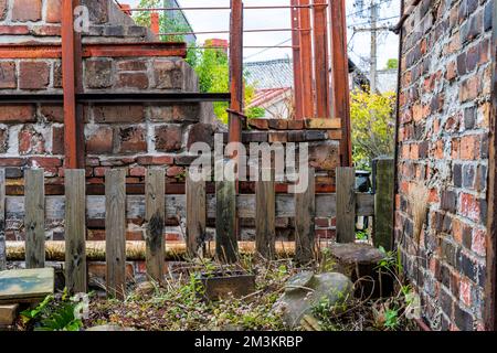 Sentier de poterie à Tokoname, Aichi, Japon Banque D'Images