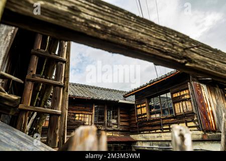 Sentier de poterie à Tokoname, Aichi, Japon Banque D'Images