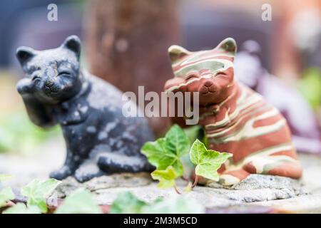Sentier de poterie à Tokoname, Aichi, Japon Banque D'Images