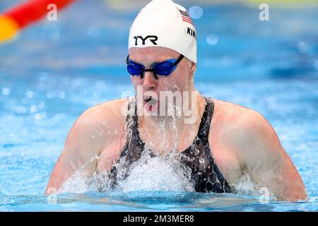 Melbourne, Australie. 16th décembre 2022. Lilly King des États-Unis d'Amérique participe aux compétitions BreastStroke Women Heats 200m lors des Championnats du monde de natation de la FINA au Melbourne Sports and Aquatic Centre à Melbourne, Australie, 16 décembre 2022. Photo Giorgio Scala/Deepbluemedia/Insidefoto crédit: Insidefoto di andrea staccioli/Alamy Live News Banque D'Images